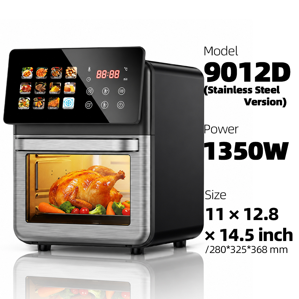 Black-9012D-Stainless Steel Version