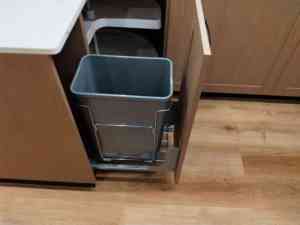 50QT Household Slim Waste Bin Waste <strong>Garbage</strong> Can Plastic Trash Cans Without Lid
