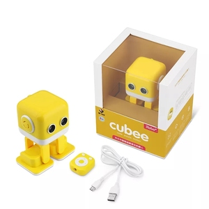 WL игрушки Cubee Mini RC умный робот мальчик умный Bluetooth динамик музыкальный танцующий программирующий аппарат управление жестами светодиодное лицо - Product Image 6