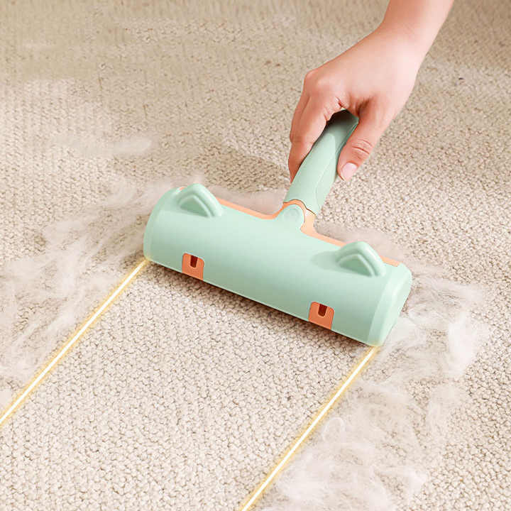 Hair Remover Roller Dog Self-Cleaning Animal Removal Tool Home Furniture Sticky Cleaner Pet Supplies Brush for Sofa Clothes