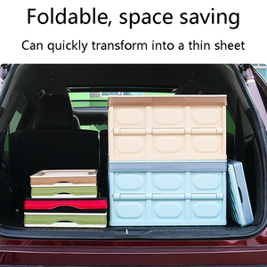 Araçlar için dayanıklı PP araba geri saklama kutusu Trunk organizatör - Product Image 4