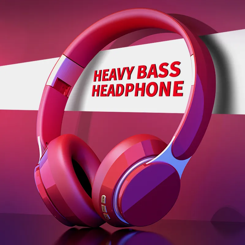 2022 nuovo portatile pieghevole sport Bass Stereo TF/BT5.0 400mAh True Wireless Noise Cancelling microfono cuffie cuffie