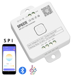 WS2811 WS2812B SK6812 FCOB SPI светодиодный пиксельный музыкальный контроллер с синими зубьями диммер CCT RGB RGBW адресный контроллер световой ленты - Product Image 1
