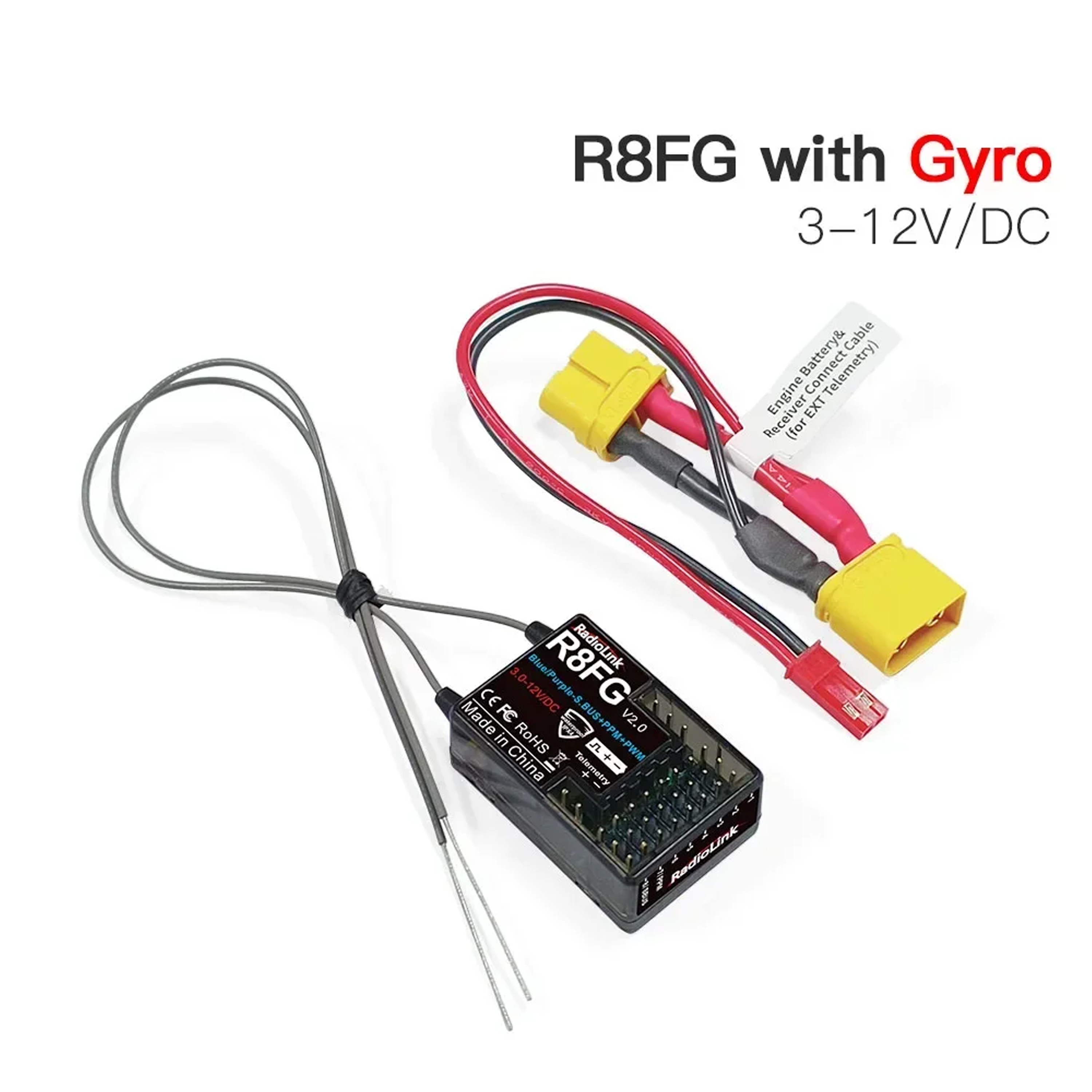 Black 1PCS R8FG