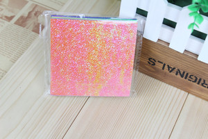 光沢のある折り紙複数色虹色紙、装飾紙、キラキラ折りたたみ紙アート & クラフトプロジェクト用 - Product Image 6