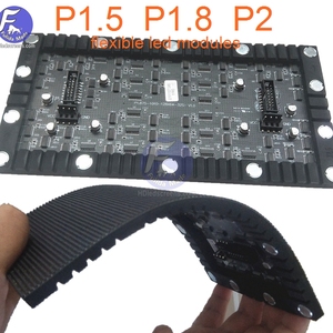 Display a led flessibile forma personalizzata curvo Led Video Wall TV pubblicità schermo a led moduli led flessibili P1.5 - Product Image 1