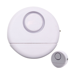 Sensor de vibración de alarma de seguridad para el hogar de 120dB de fábrica Original, no requiere instalación, alarma de ventana de puerta redonda delgada portátil - Product Image 1