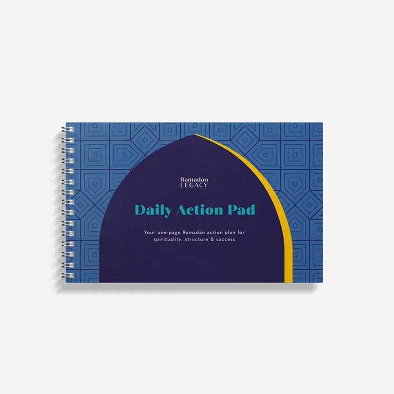 Miglior Action Planner quotidiano Ramadan Legacy con abitudine Tracker Journal Planner Notebook con servizio di stampa di pagine