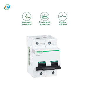 Disjuntor Miniatura Schneider R9 Curva de Disparo <span class=keywords><strong>C</strong></span>/D Capacidade de Interrupção de 6 KA Material de Cobre 1P Uso Industrial <span class=keywords><strong>e</strong></span> Residencial - Product Image 5