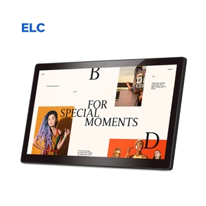 15.6 Inch Wall-mounted Ultra-slim Android 14 Tablet <strong>Digital</strong> Signage Touch Screen Tablet Optional NFC POE for Commercial Display - Product Image 1