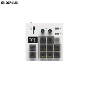 Midiplus 4 Pages Box Hot Sale RGB Backlight Strike Pad <strong>MIDI</strong> <strong>Keyboard</strong> Bluetooth USB Portable <strong>MIDI</strong> <strong>Controller</strong> and Sequencer - Product Image 4