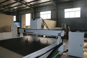 Máquina de enrutador CNC de metal de madera multihusillo 3D multifunción Jinan Powertech con rotativo - Product Image 4