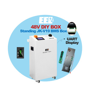 EEL V2-Fuse กล่องแนวตั้ง BMS อัปเดต JK-V19พร้อมจอแสดงผล UART สื่อสาร Lifepo4กล่องแบตเตอรี่2A สมดุลที่ใช้งานอยู่ - Product Image 1