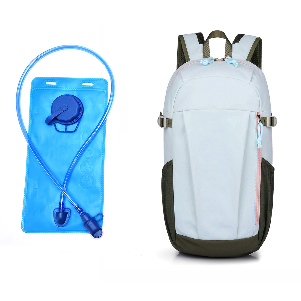Light blue with water bag