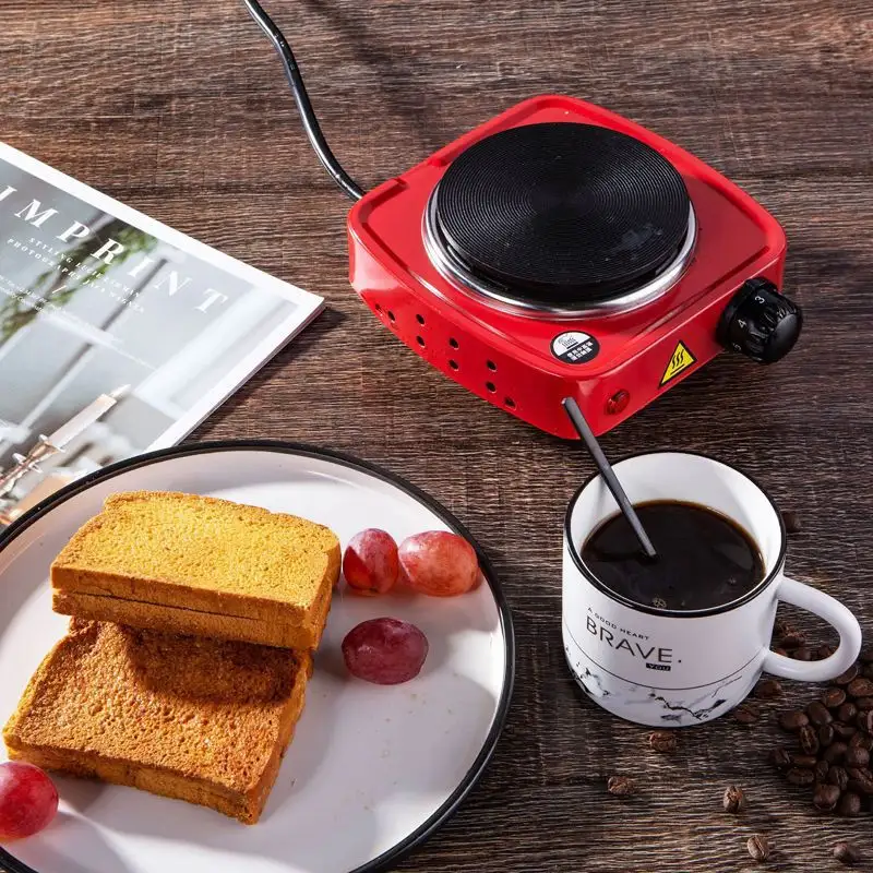 Elektrische Heiz schale zum Kochen Elektro ofen Koch platte 500W Kaffee-und Tee kocher tragbare Mini