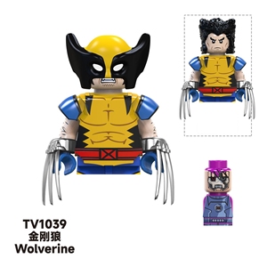 TV6205サイエンスフィクションシリーズ有名な映画キャラクタープラスチックブロックミニビルディングブロックおもちゃ男の子子供女の子