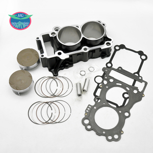 Haogang MT03/YZF-R3 68mm * 2 321cc bốn thì nhôm xe máy quây động cơ xi lanh khối Piston Vòng Bộ dụng cụ với miếng đệm YAMAHA - Product Image 2