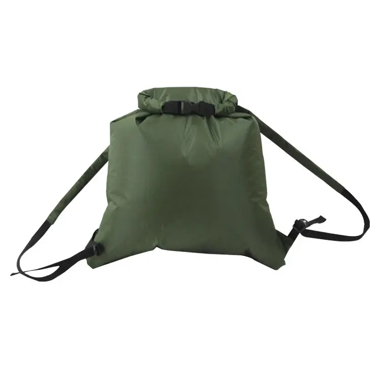 Kamp yürüyüş için toptan polyester su geçirmez kuru çanta sırt çantası