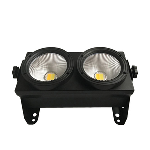 2 Eyes 2*100W 200W COB 2IN1 LED stüdyo Blinder Light Audience aydınlatma disko ışıkları - Product Image 1