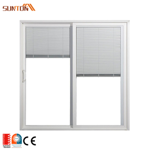 Customize Modern Aluminum Sliding <strong>windows</strong> <strong>with</strong> <strong>Built</strong> in Electric Motorized Automatic Roller Shutters - Product Image 4