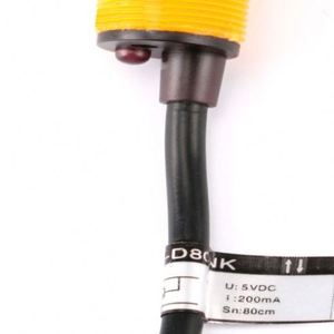 Interruptor de protección del sensor de evitación de obstáculos fotoeléctrico infrarrojo del módulo de La E18-D80NK - Product Image 3