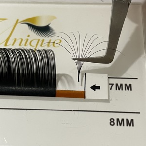 Eyelash人毛プライベートラベルシルクつけまつげカスタムパッケージクラシックまつげ - Product Image 3