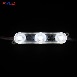 150lm/W高ルーメンLEDモジュールIP68 12v 2835 LEDフレキシブルライトレンズ170度射出LEDモジュールカスタマイズLEDサインロゴ - Product Image 1