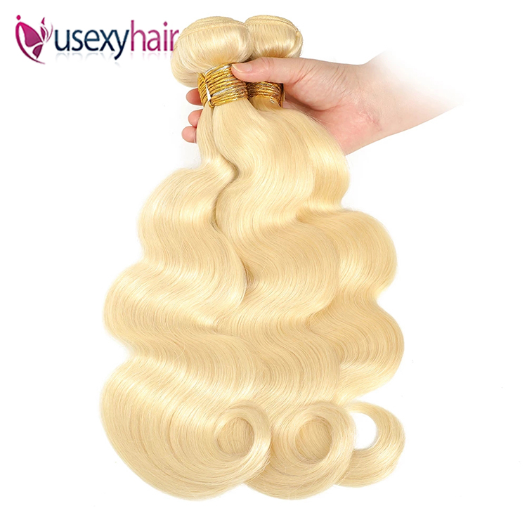 Vague de corps blonde
