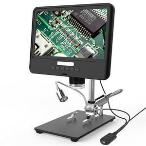 8.5 &quot;HD Industrial <strong>Microscope</strong> <strong>5X</strong>-260X 2 Megapixels for Welding Repair Plant Insect Detection - Product Image 1