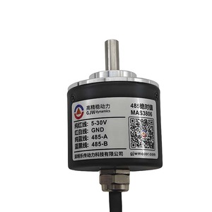 Custodia in metallo da 38mm 5-30V Encoder magnetico a motore personalizzabile Multi-giro Modbus Tamagawa valore assoluto a 21Bit - Product Image 2