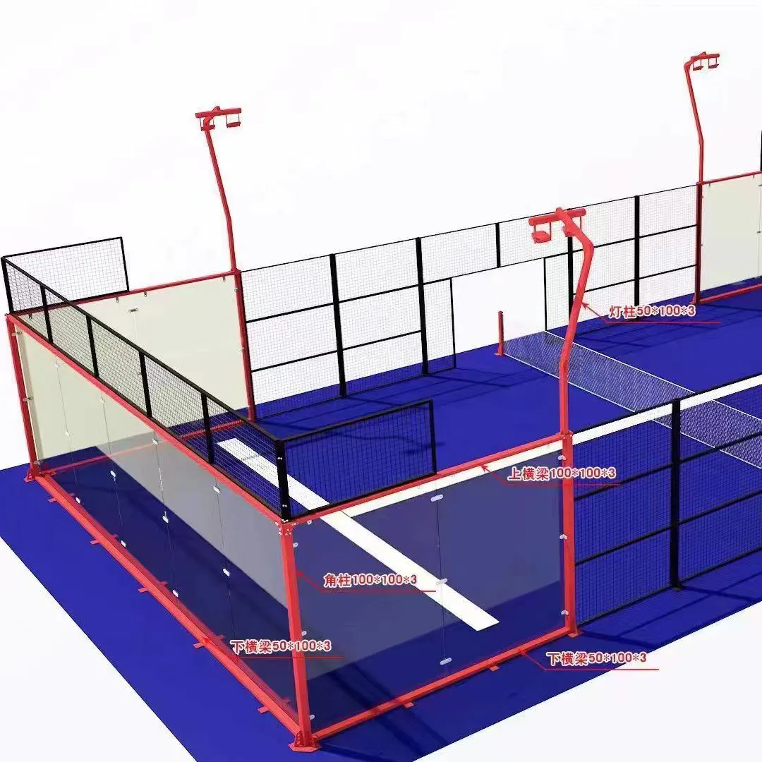 ملعب تنس بمجداف خارجي كانتشاس دي Padel, عرض ساخن