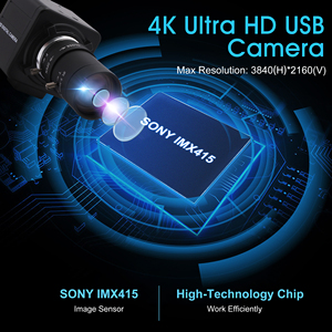 ELP 4K 3840*2160 Webcam IMX415 CS Mount Varifocus Lens Mini PC USB Computer Camera per Windows Android Mac Linux Raspberry Pi - Product Image 5