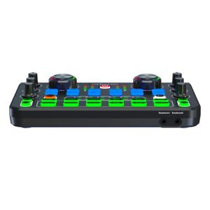 Mezclador de audio profesional Entrada multicanal Tarjeta de sonido de alta fidelidad para transmisión en vivo Grabación de música Enseñanza en línea X60L - Product Image 3