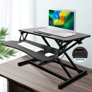 立式工作站高度可调电脑桌助推器家用台式升降台 - Product Image 1