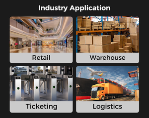 BX6000 Industrieller <span class=keywords><strong>Android</strong></span> 10.0 Handheld-Scanner mit 5,5-Zoll-Bildschirm, 2D-Barcode-Scanner, NFC- und <span class=keywords><strong>RFID</strong></span>-Leser auf Lager - Product Image 4