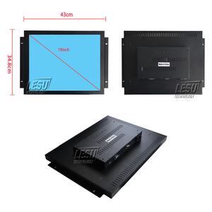 Monitor de tela sensível ao toque de 19 polegadas com suporte de quadro aberto monitor com relação de resolução de toque 1920*1280