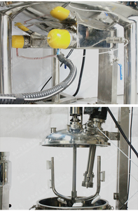 200L vakum dağılım karıştırıcı kesme homojenleştirici makinesi kozmetik sanayi için kozmetik üretim jel ekipmanları - Product Image 5