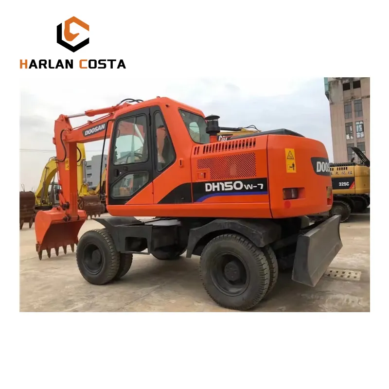 รถขุดดิน Doosan มือสองหรือ DH150ตีนตะขาบ