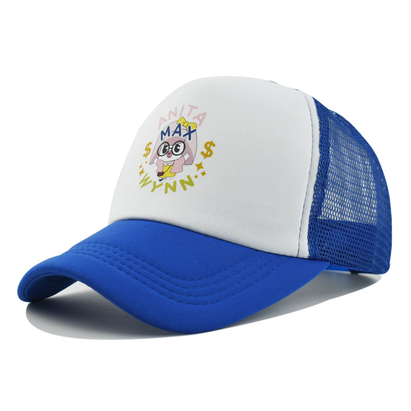 Azul real y blanco