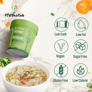 Ít calo keto thân thiện đường miễn phí Konjac mì ăn liền Súp <span class=keywords><strong>Miso</strong></span> shirataki mì - Product Image 2