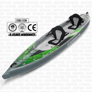Geetone เรือคายัคปักครอสติชกลม,สุดยอด Kajak Drop Stich พายเรือแคนูตีคู่1 2คน - Product Image 5