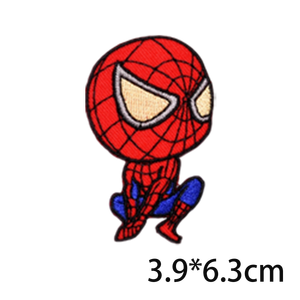 טלאי עכביש מגניב באינטרנט רקום, ברזל בסגנון קומיקס על טלאים בד, תרמיל גב - Product Image 3