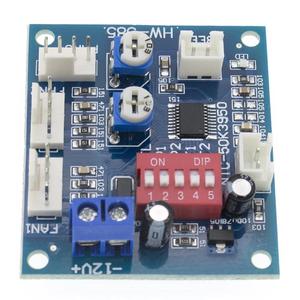 DC 12V 5A PWM PC CPUファン温度制御速度コントローラボードスピードコントローラ温度プローブノズル - Product Image 6