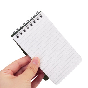 Myway 2026 bán buôn ngoài trời không thấm nước đá giấy máy tính <span class=keywords><strong>x</strong></span>ách tay 3 "<span class=keywords><strong>x</strong></span> 5" tất cả các túi thời tiết notepads đầu xoắn ốc Memo máy tính <span class=keywords><strong>x</strong></span>ách tay - Product Image 5