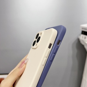 U & Q เคสซิลิโคนเนื้อนิ่มสีสันสดใสสำหรับ iPhone 13 PRO MAX สำหรับ iPhone 15