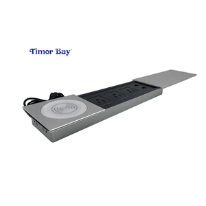 Toma de corriente multifuncional para escritorio, toma de corriente Universal deslizante para EE. UU. - Product Image 1