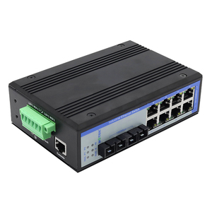 UOTEK 1000M 10 puertos DIN-Rail Managed Ethernet Switch Soporte STP/RSTP/MSTP UT-Ring Network M - Product Image 4