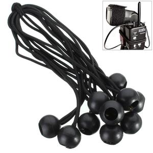 Wholesale Black <strong>Elastic</strong> <strong>Loop</strong> Braided String Cords With Plastic Ends Bungee <strong>Ball</strong> - Product Image 2
