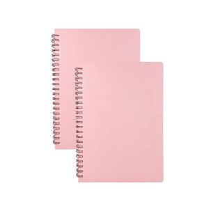 Pink Cardboard Notebook <strong>Cheap</strong> Custom Stationery Paper Spiral Notebook for <strong>Writing</strong> - Product Image 1