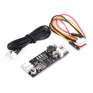 12V 0.8A DC <strong>PWM</strong> 2-3 Single Wire Fan <strong>Temperature</strong> Control Speed <strong>Controller</strong> Chassis Computer Noise Reduction Module NTC B50K 3950